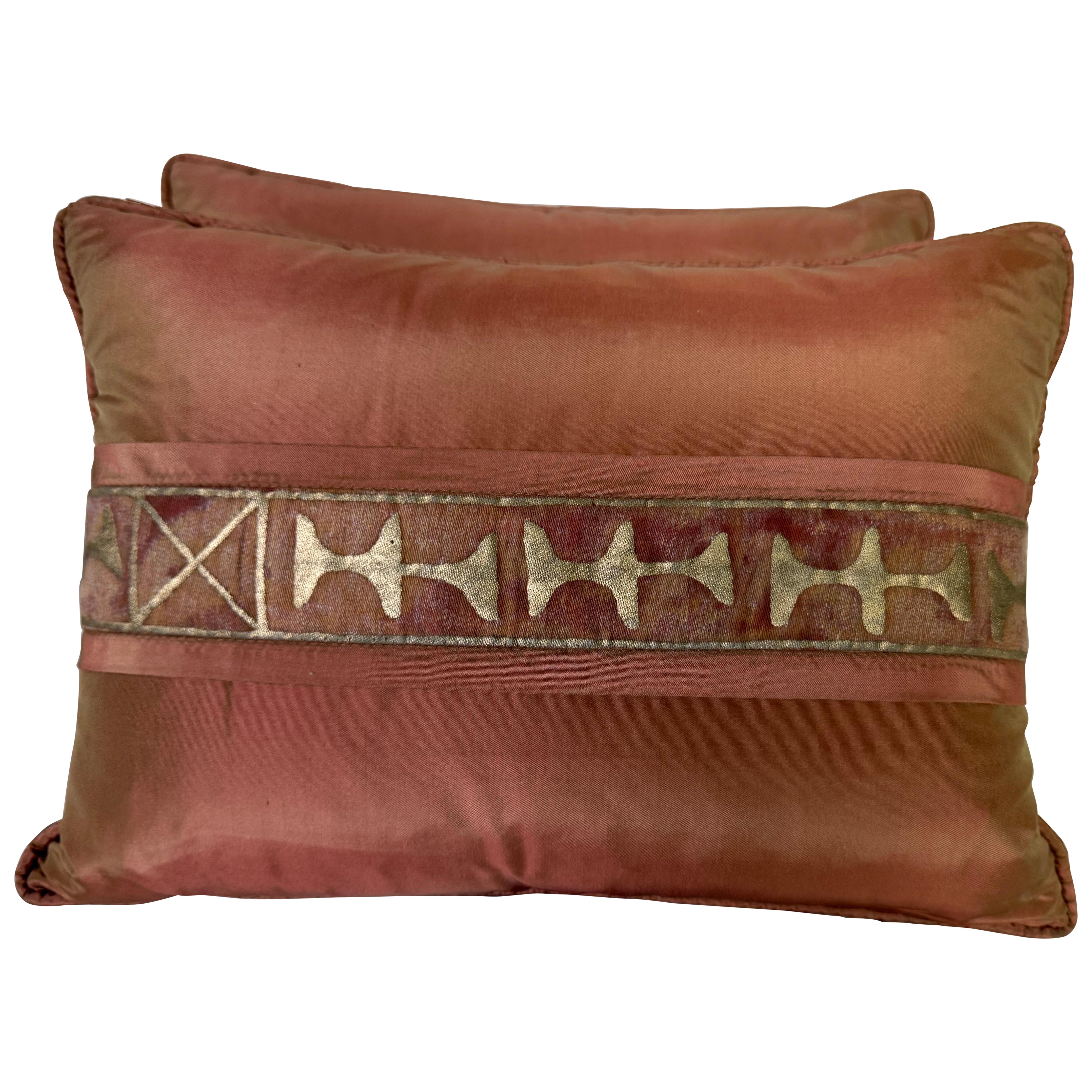 Pair of Petite Fortuny Pillows