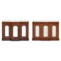Pair of Petite French Antique Buffets / Consoles
