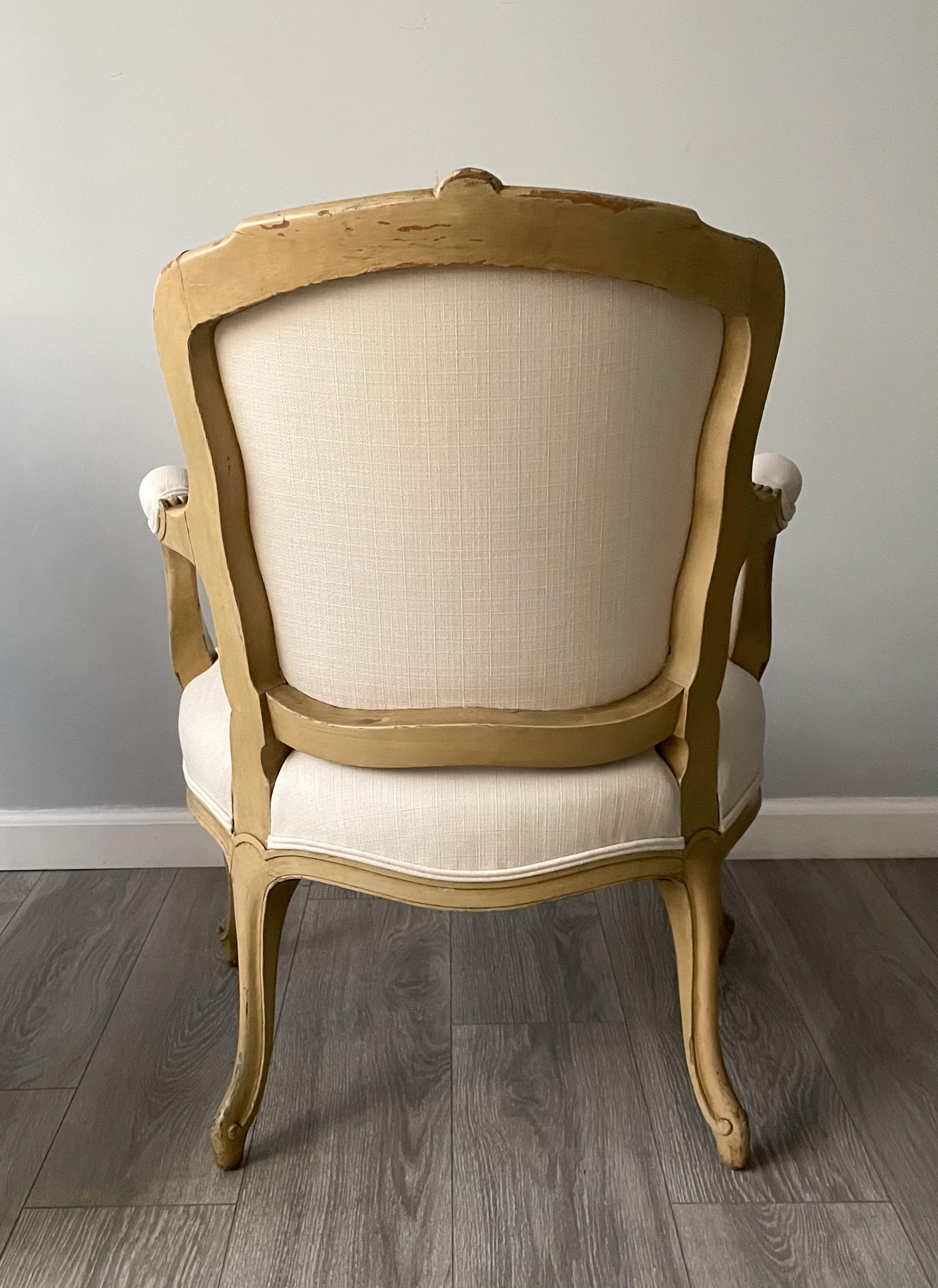 Early 20th Century Pair of Petite French Louis XVI-Style Chairs For Sale