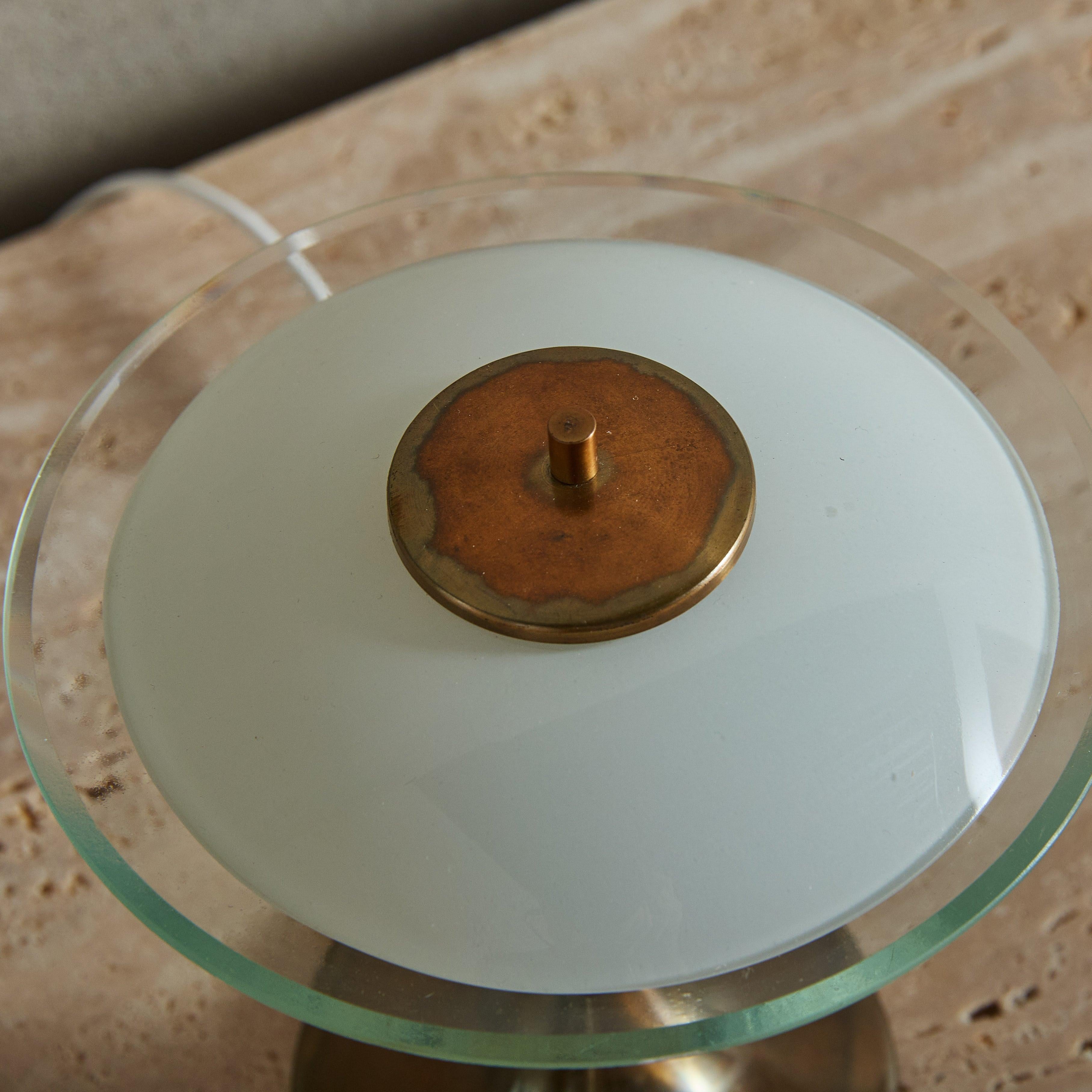 Zwei zierliche italienische A Space Age Tischlampen, 1950er Jahre (Mitte des 20. Jahrhunderts) im Angebot