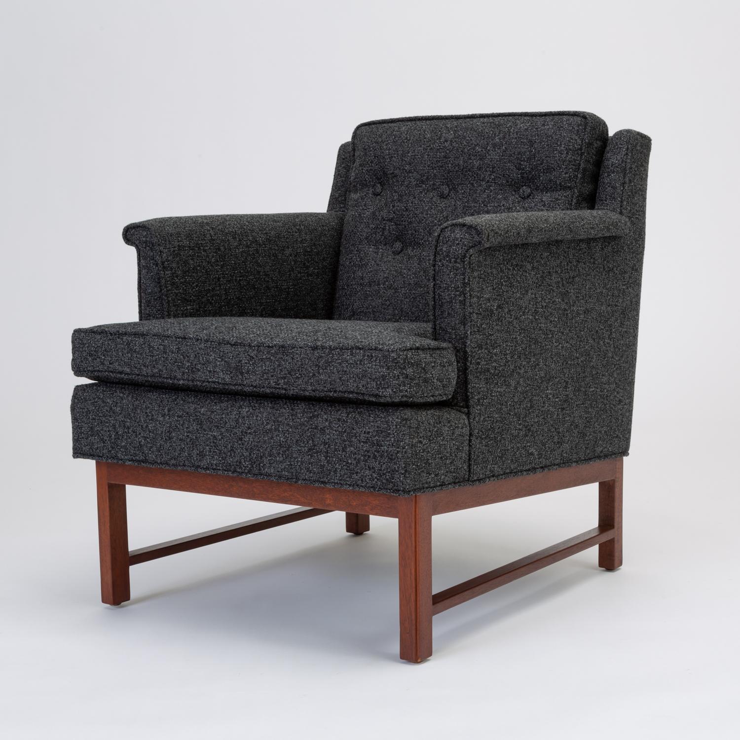 Pair of Petite Lounge Chairs by Edward Wormley for Dunbar 6