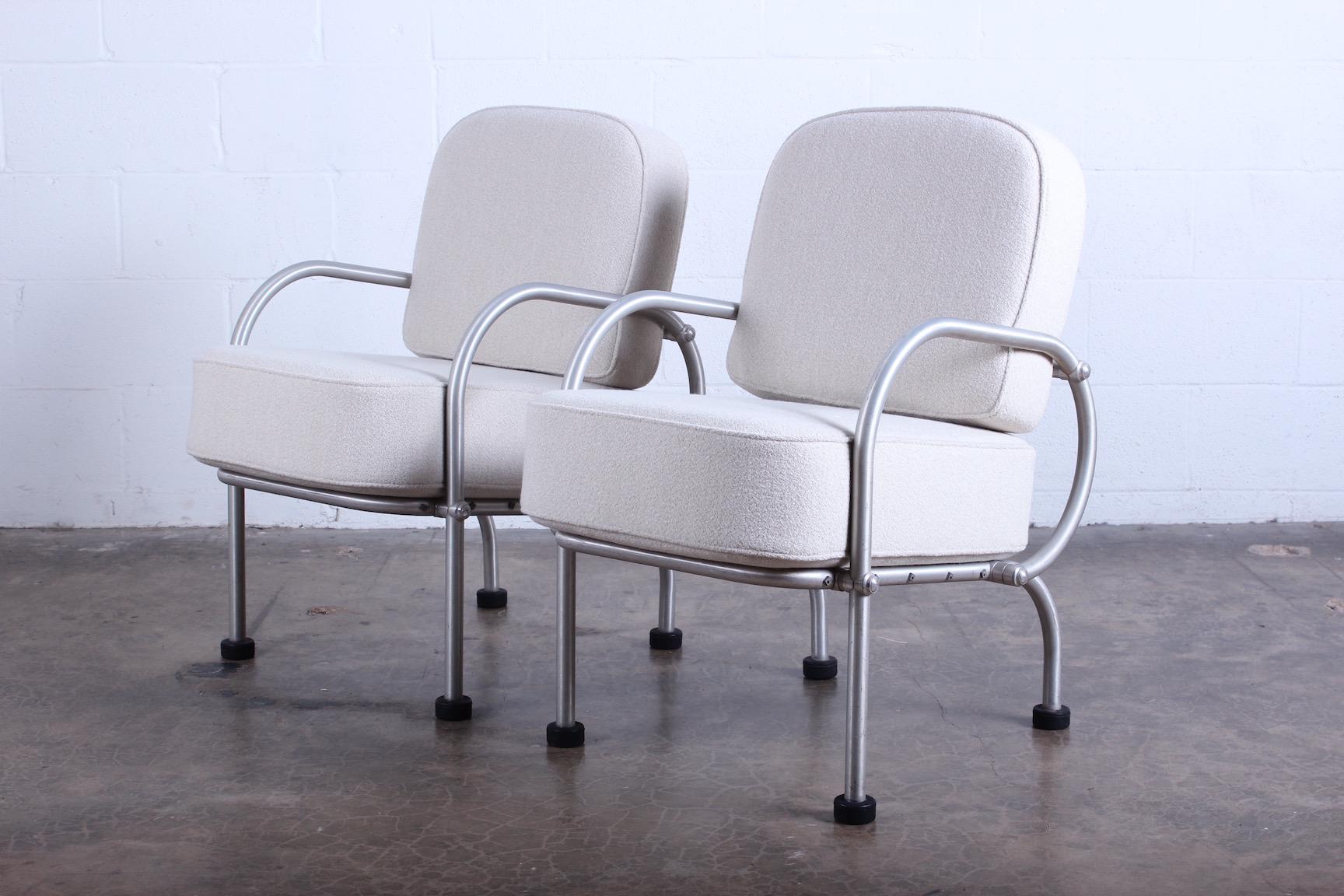 Pair of Petite Lounge Chairs by Warren McArthur 3