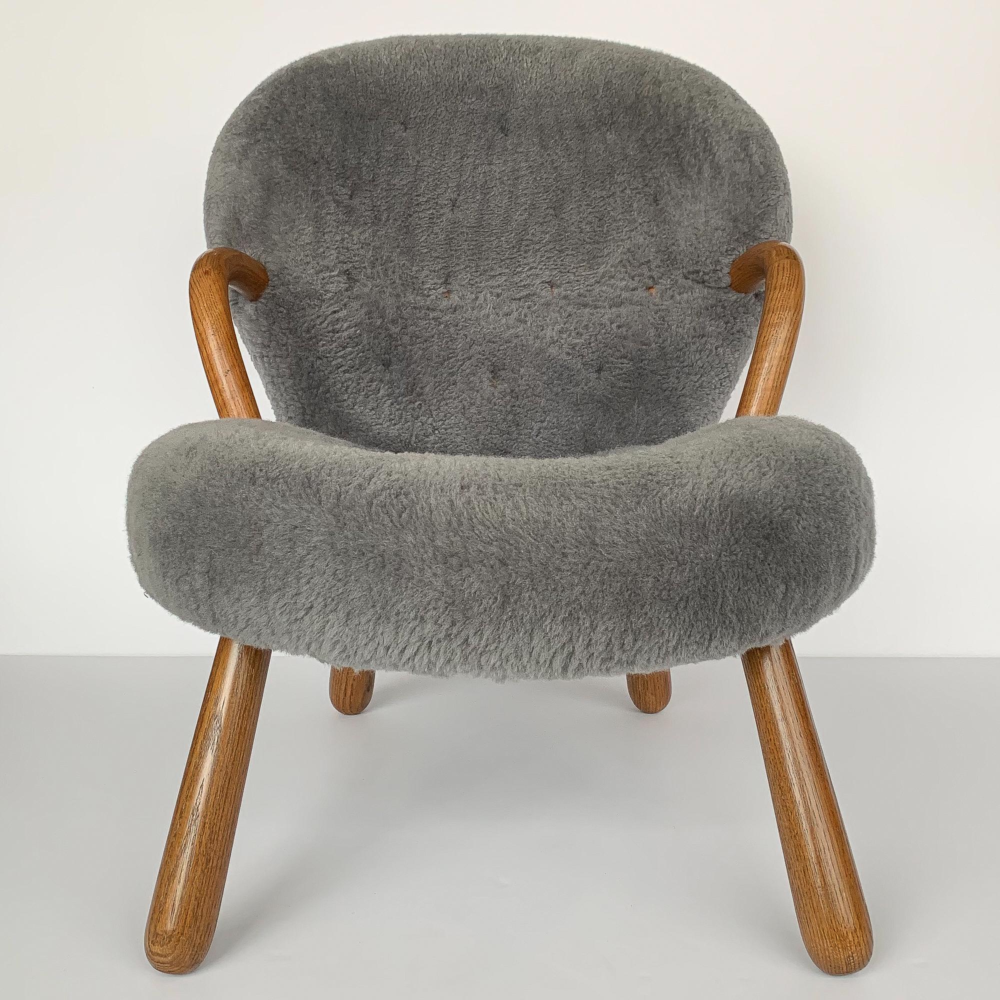 Danish Pair of Philip Arctander Lounge Chairs for Paustian