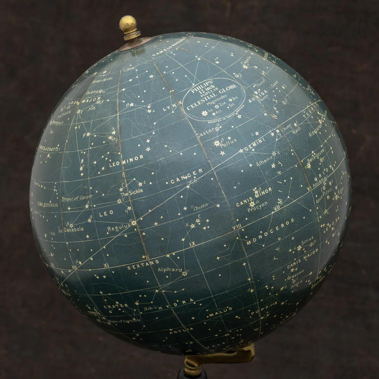 Pair of Philip & Son Globes, circa 1946 2