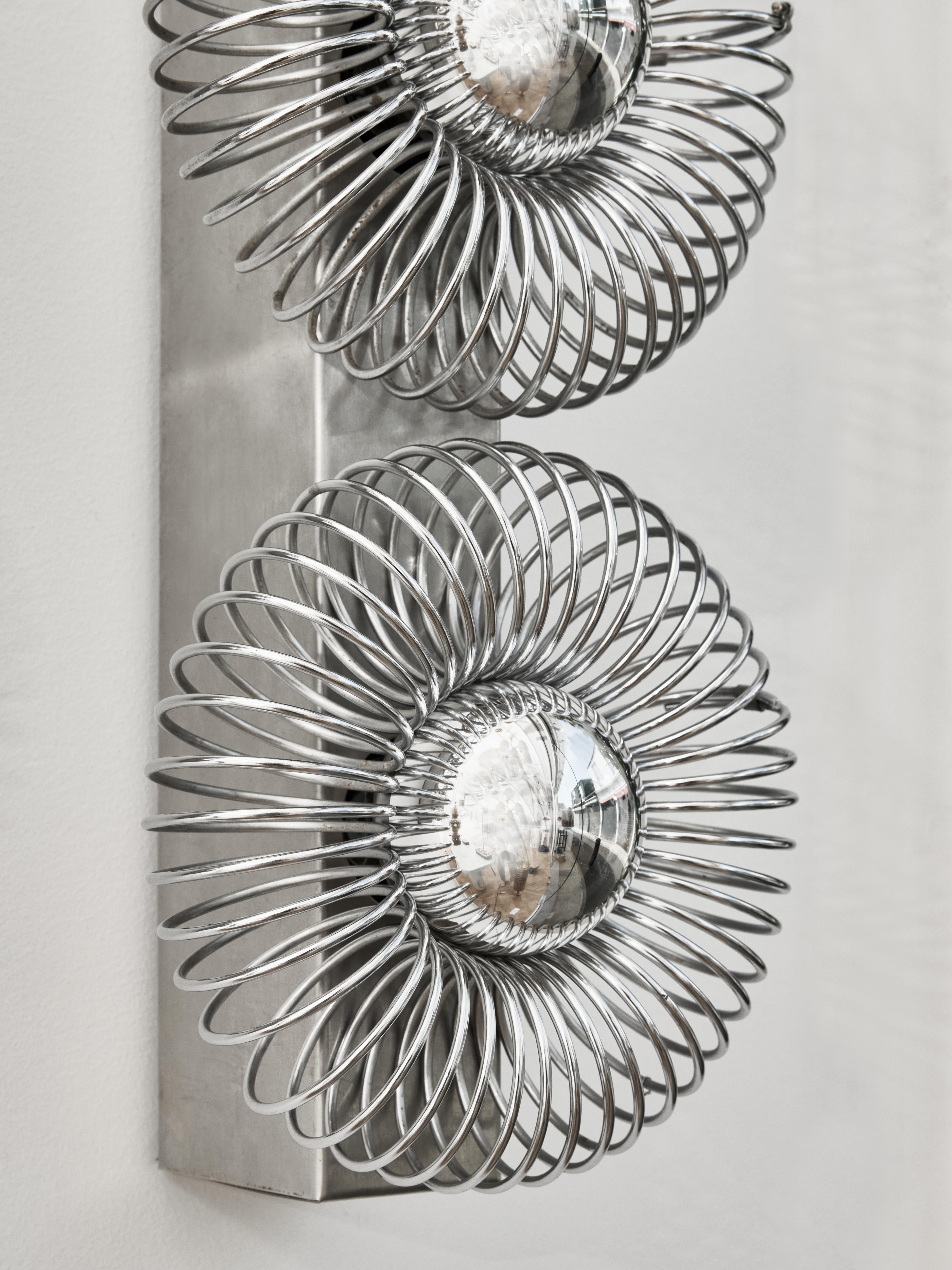 Pair of Philippe Rogier for OXAR Wall Sconces In Good Condition For Sale In Saint-Ouen, IDF
