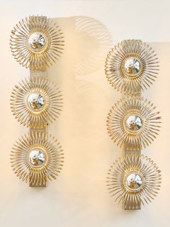Pair of Philippe Rogier for OXAR Wall Sconces