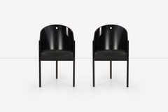 Pair of Philippe Starck Costes Chairs for Driade Aleph