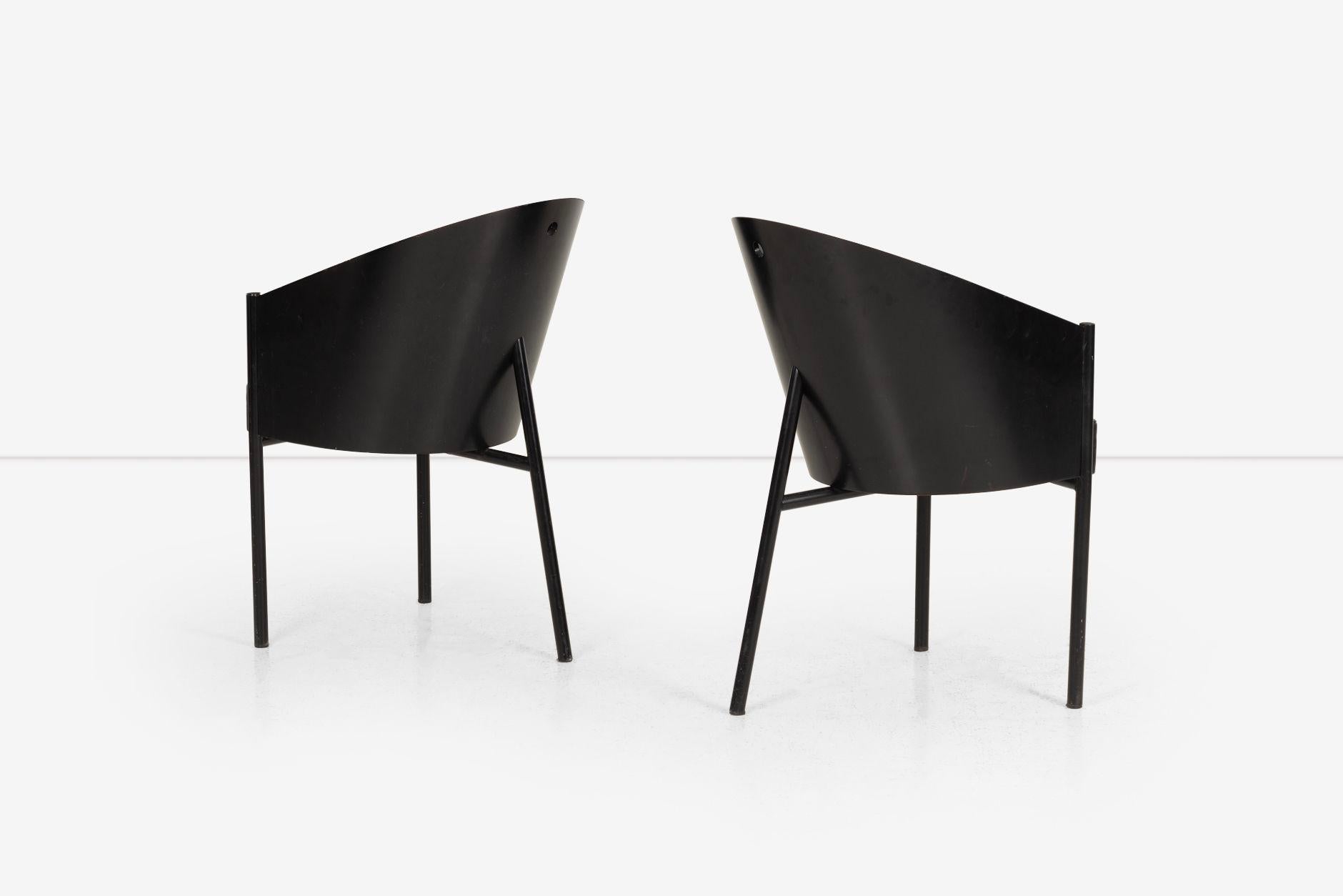 Pair of Philippe Starck Costes Chairs for Driade Aleph In Good Condition For Sale In Chicago, IL