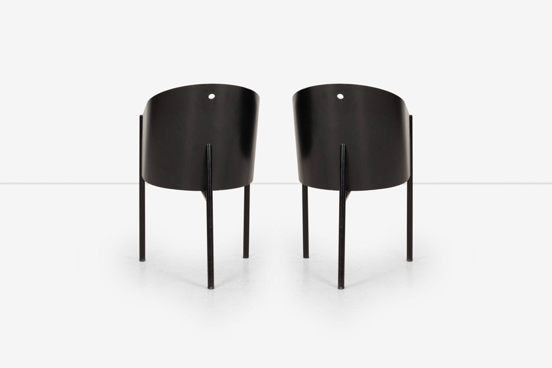 Late 20th Century Pair of Philippe Starck Costes Chairs for Driade Aleph For Sale