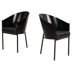 Paar Philippe Starck Costes-Stühle für Driade Aleph
