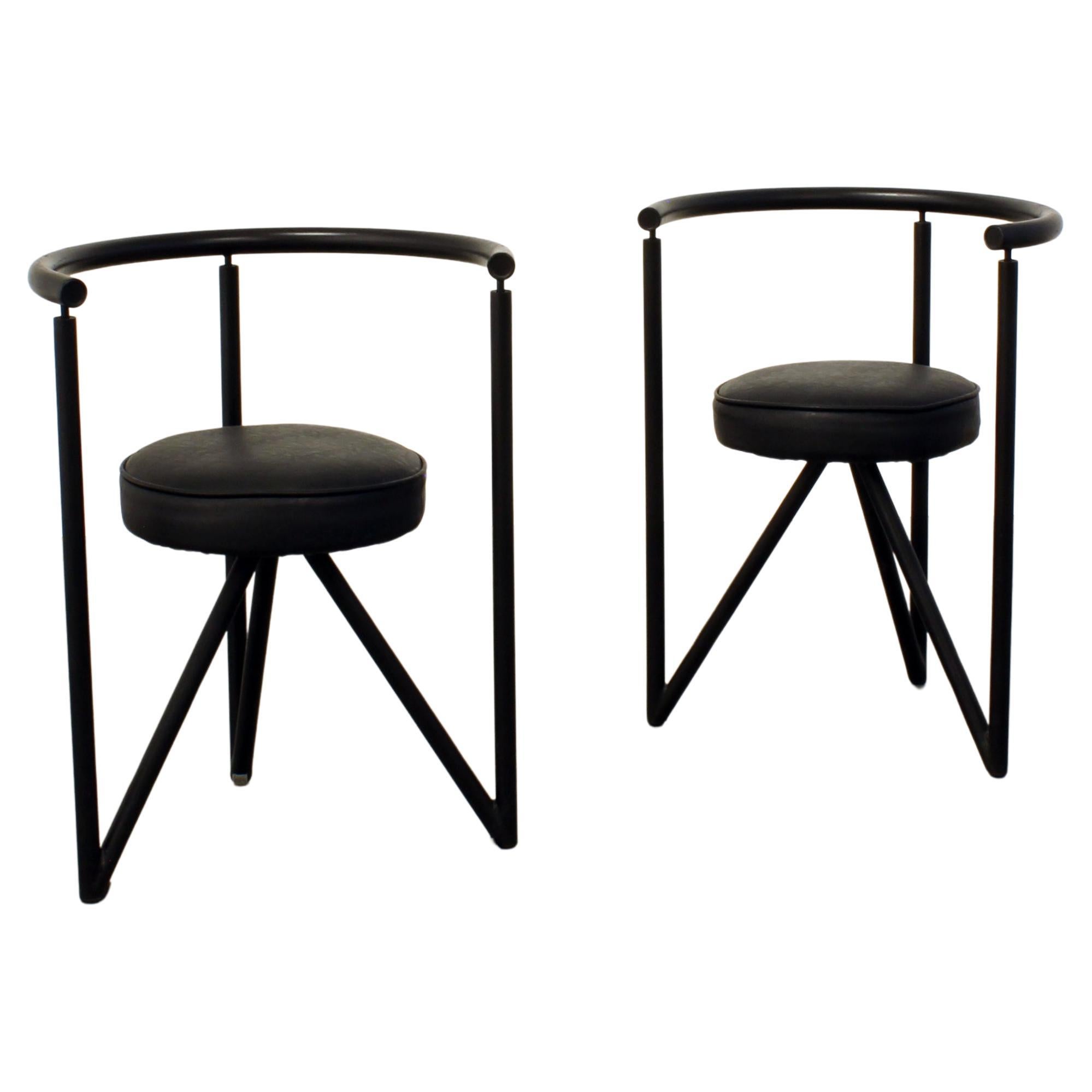 Pair of Philippe Starck Miss Dorn chairs  For Sale