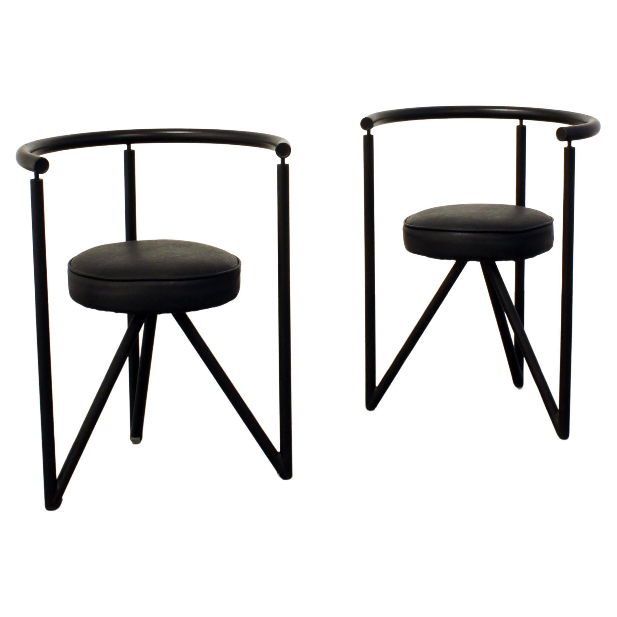 Paire de chaises Miss Dorn Philippe Starck  en vente