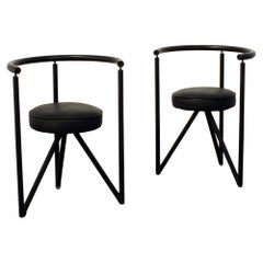 Pair of Philippe Starck Miss Dorn chairs 