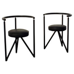 Pair of Philippe Starck Miss Dorn chairs