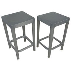 Vintage Pair of Phillippe Starck Emeco Stools