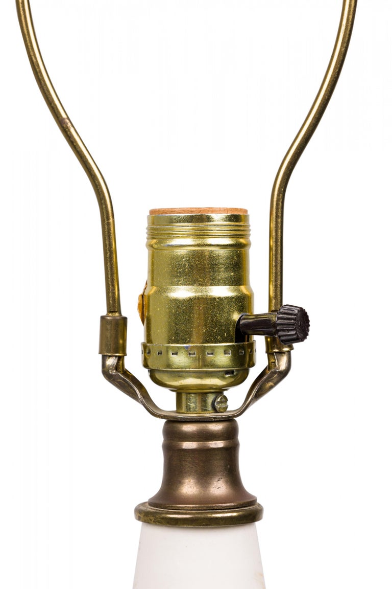 Pair of Phyllis Morris MidCentury American Porcelain Village Table