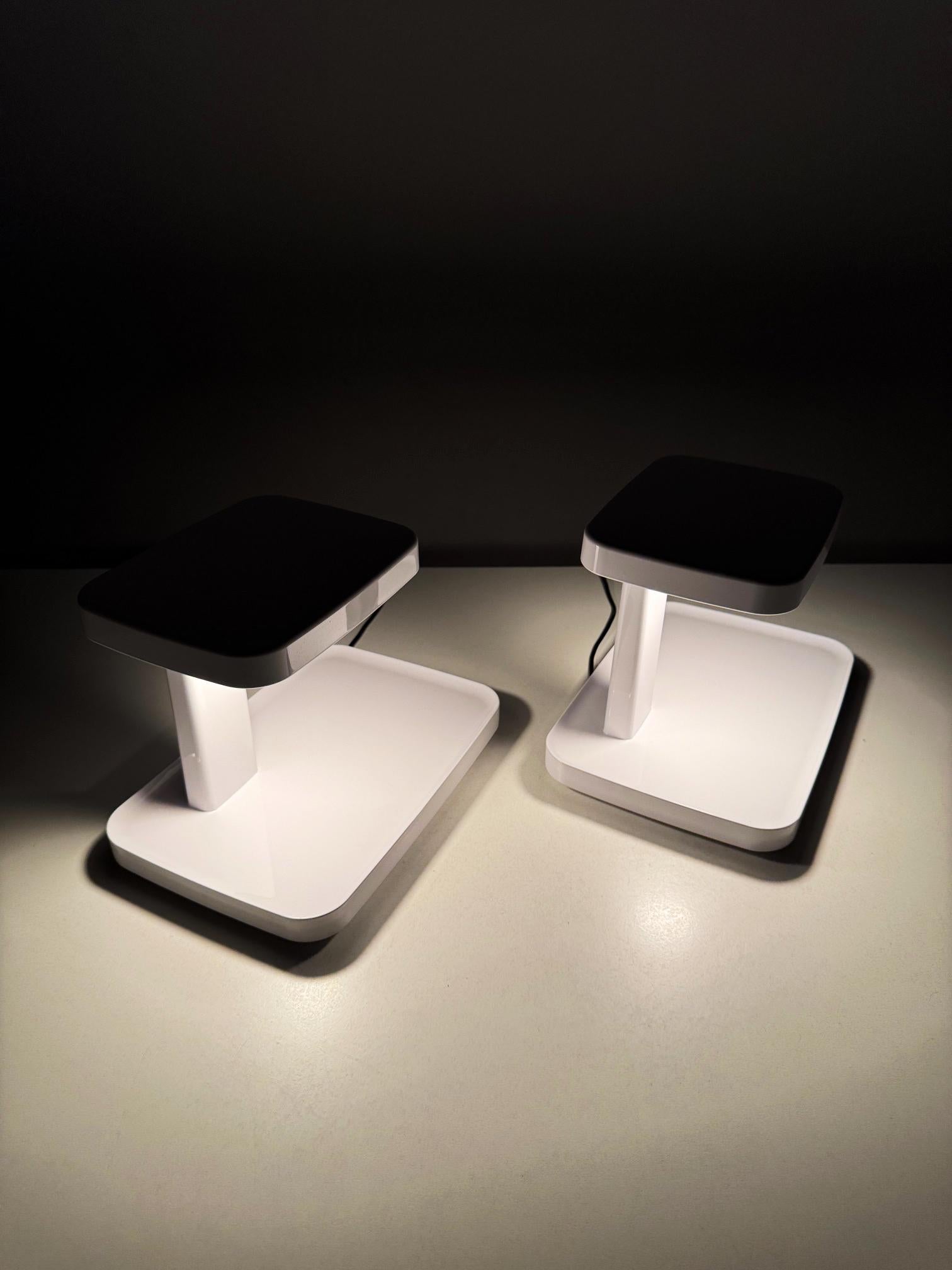 Pareja de lámparas de mesa Piani de Ronan & Erwan Bouroullec para Flos, Italia en venta 3