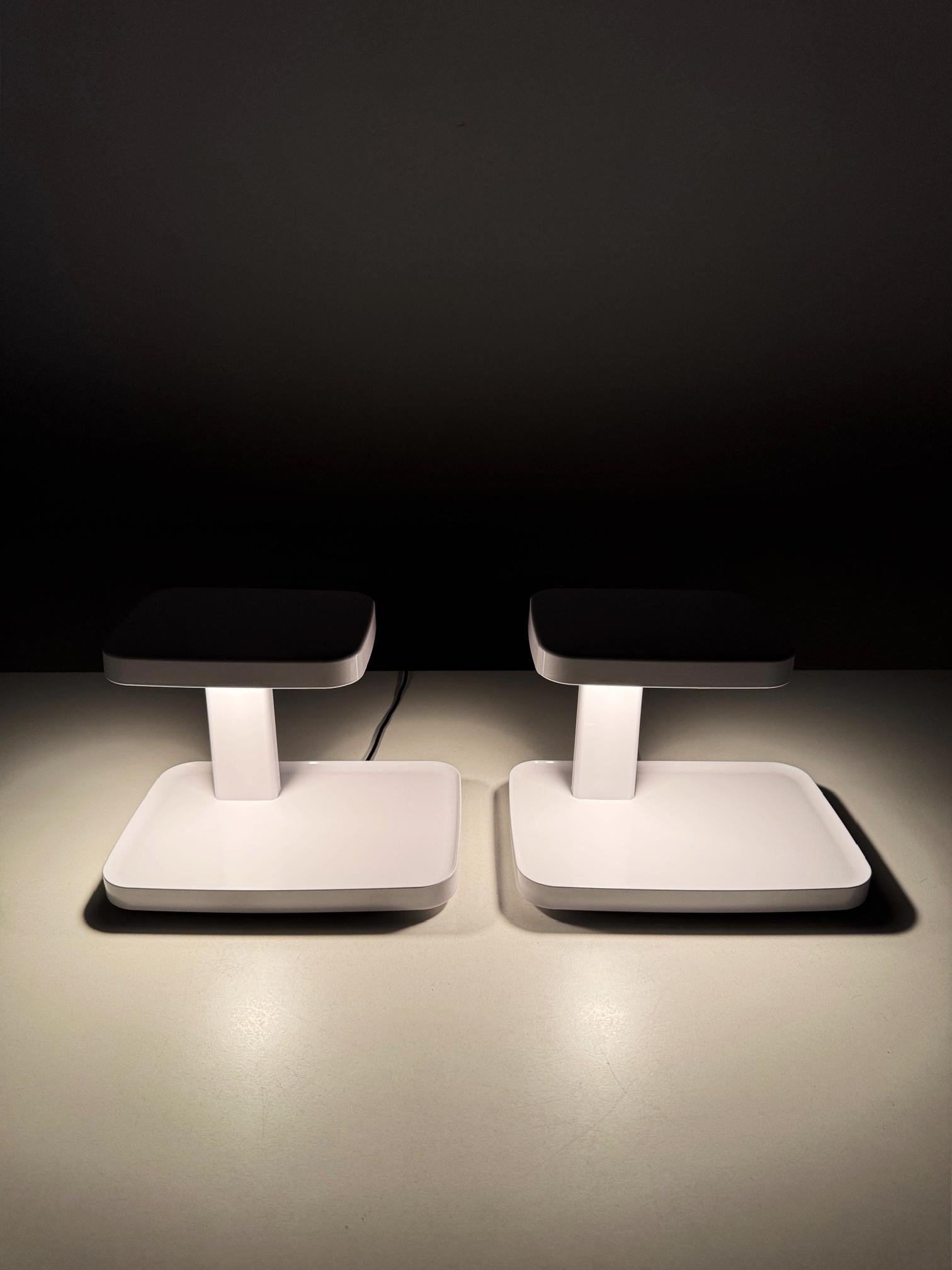 Pareja de lámparas de mesa Piani de Ronan & Erwan Bouroullec para Flos, Italia en venta 1
