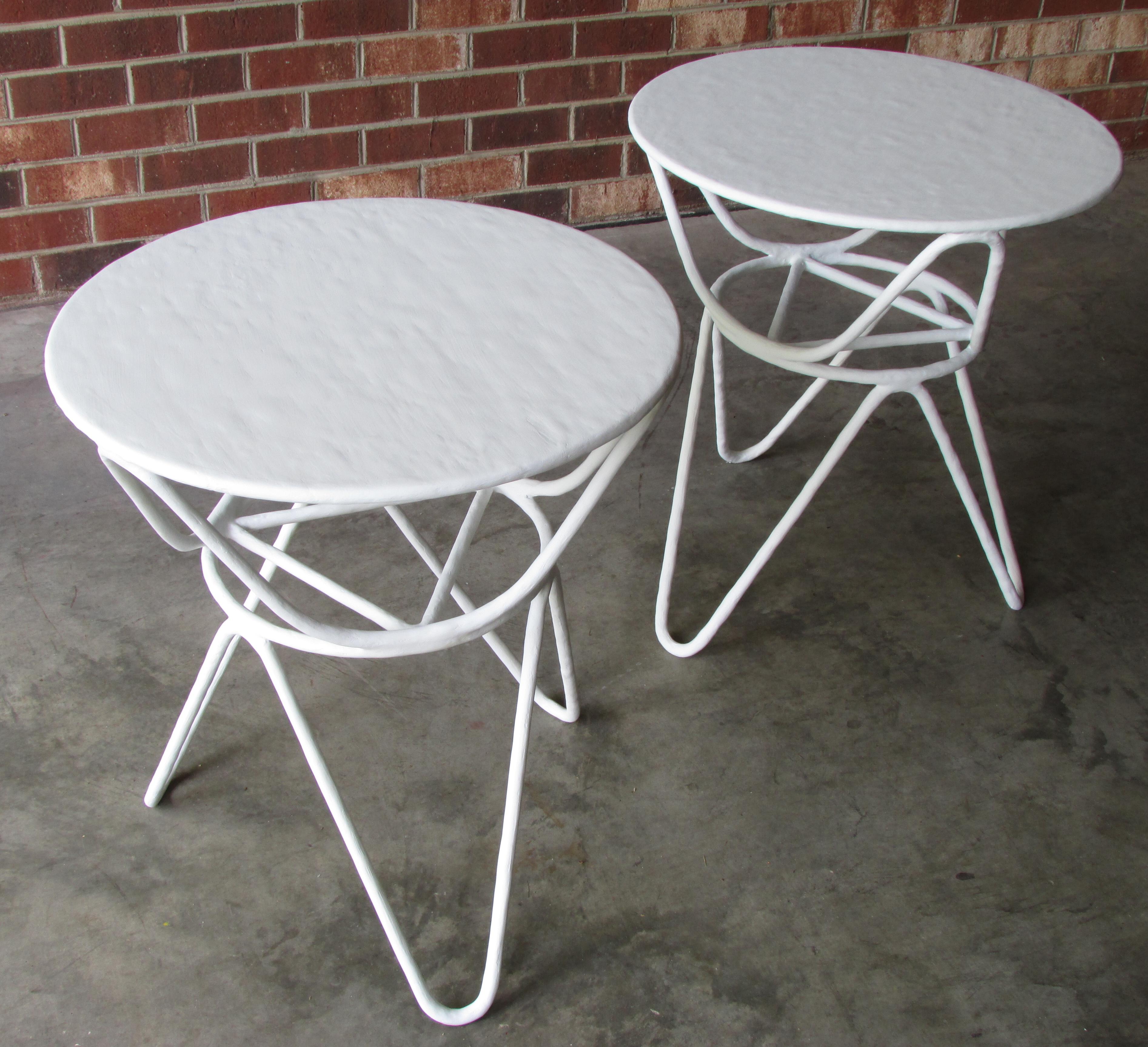 Mid-Century Modern Pair of Picasso End Tables by Mr. Brown of London For Sale