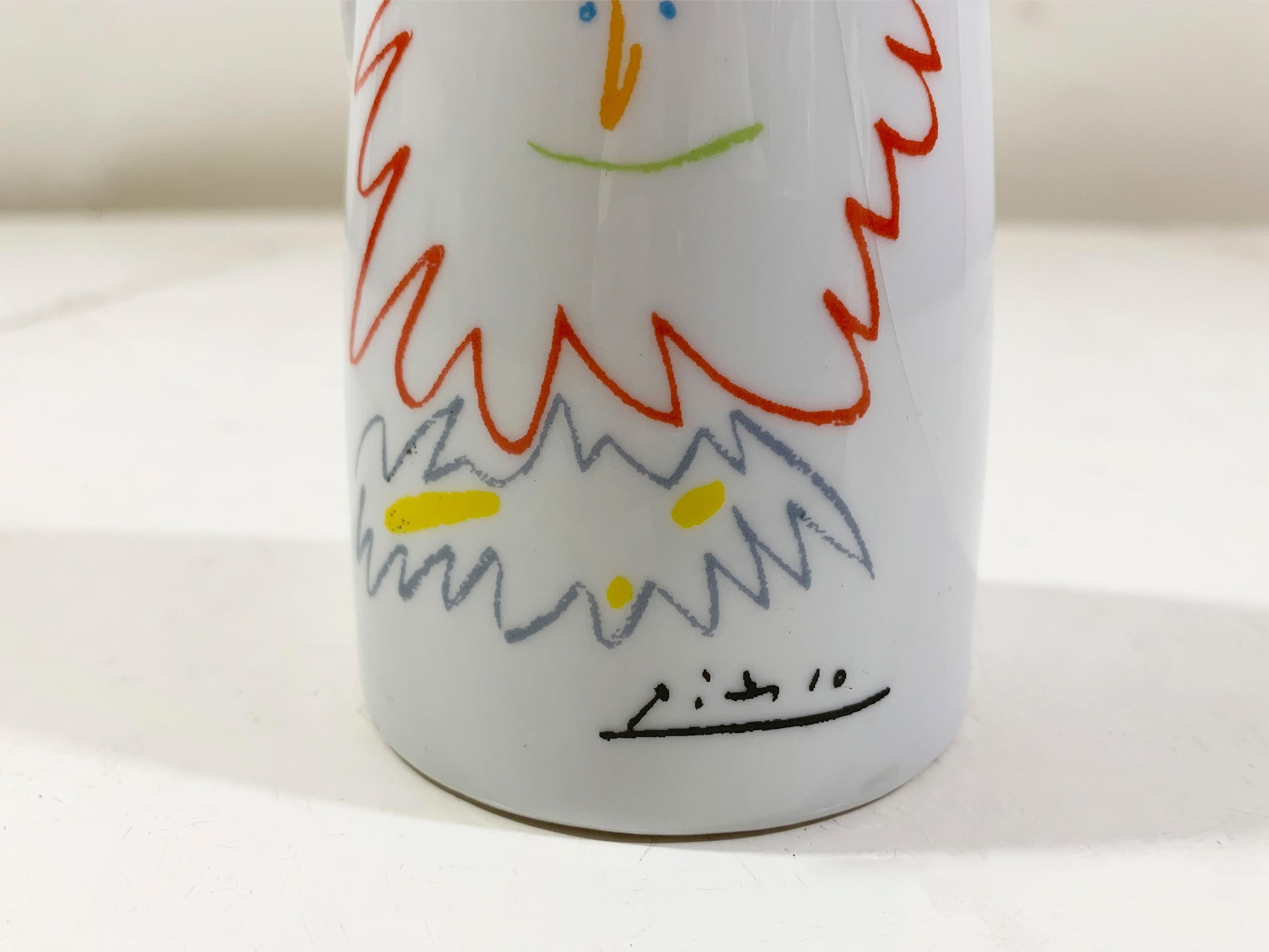 Paire de burettes à huile/vinaigre de Picasso 