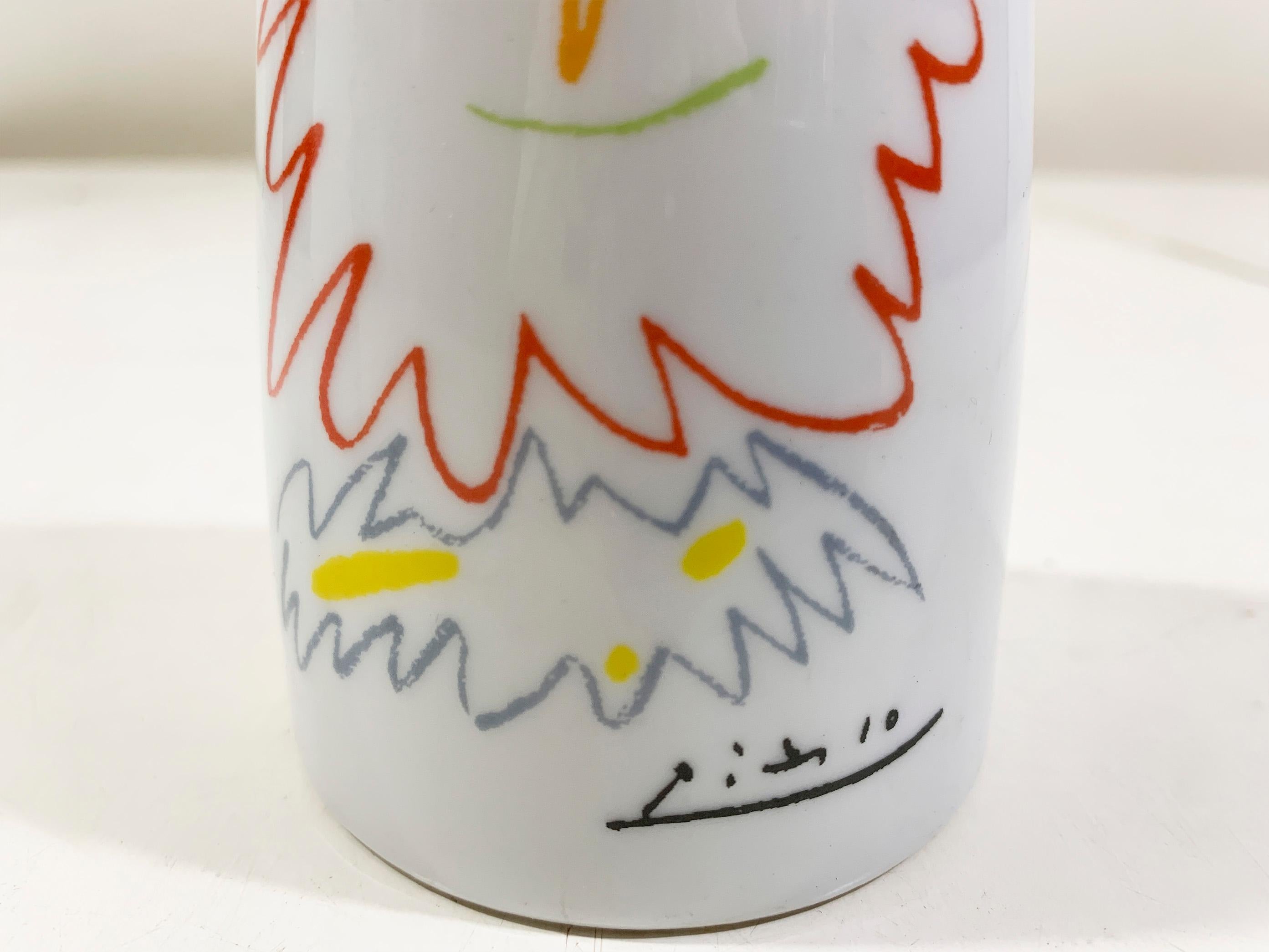 Paire de burettes à huile/vinaigre de Picasso 