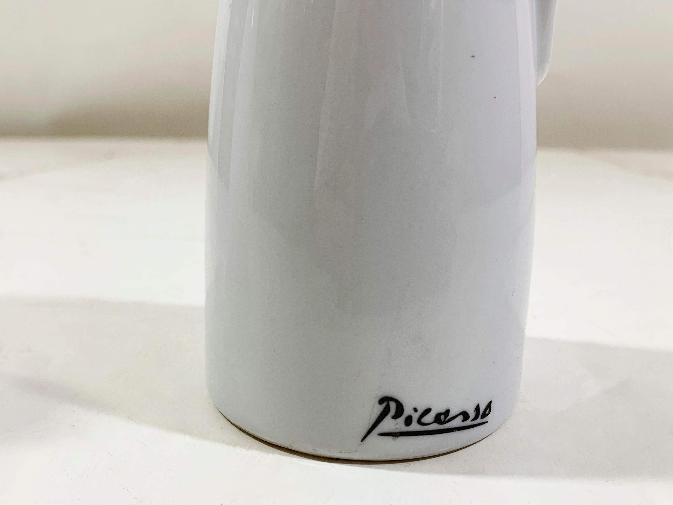 Paire de burettes à huile/vinaigre de Picasso 