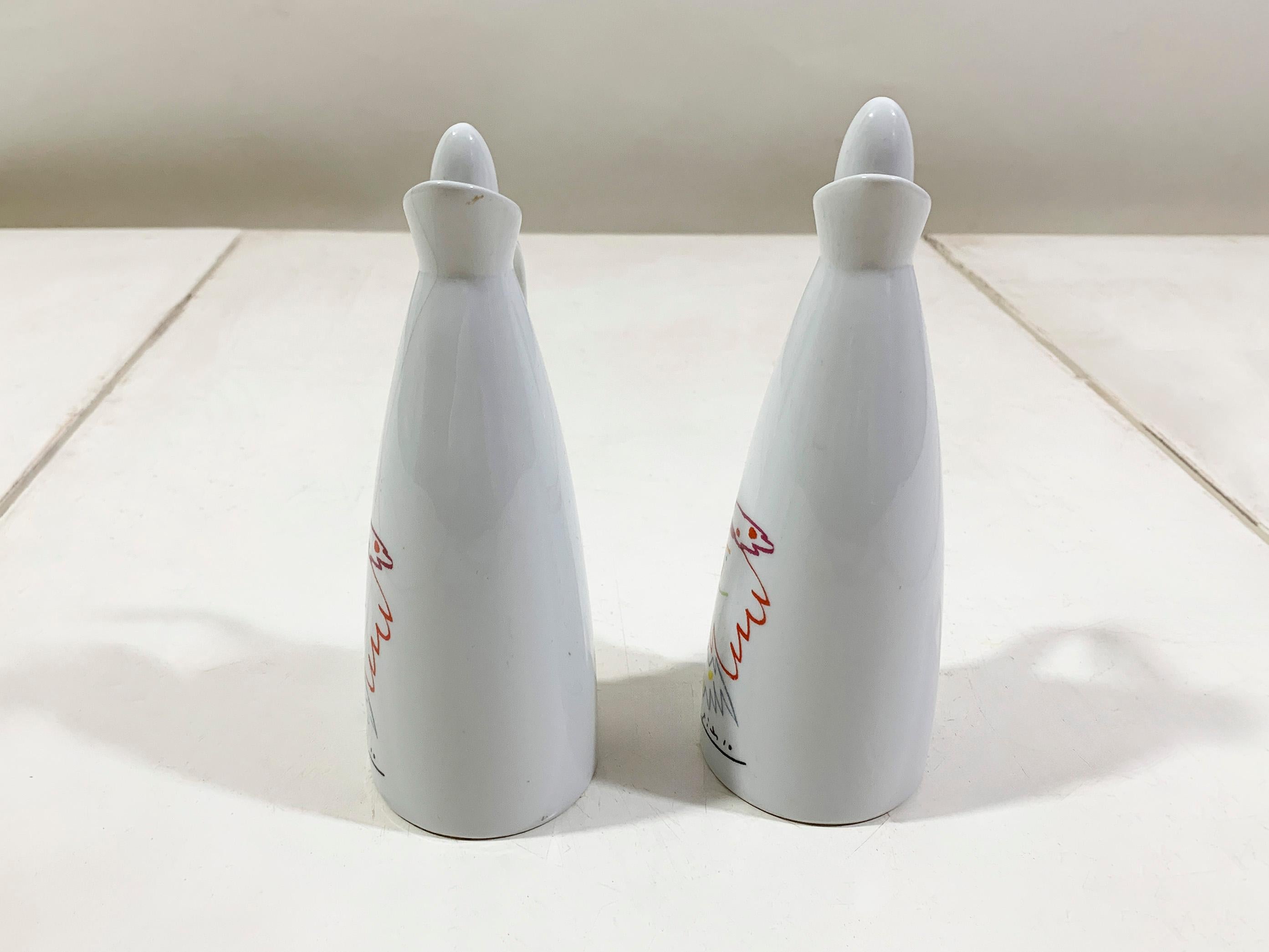 XXIe siècle et contemporain Paire de burettes à huile/vinaigre de Picasso 
