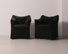 Pair of Piccola Tentazione armchairs by Mario Bellini