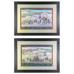 Pair of Pichwai Paintings Rajasthan, Contemporary
