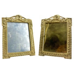 Pair of Picture Frame, Polished Brass, Style of J.H. France, 1900s