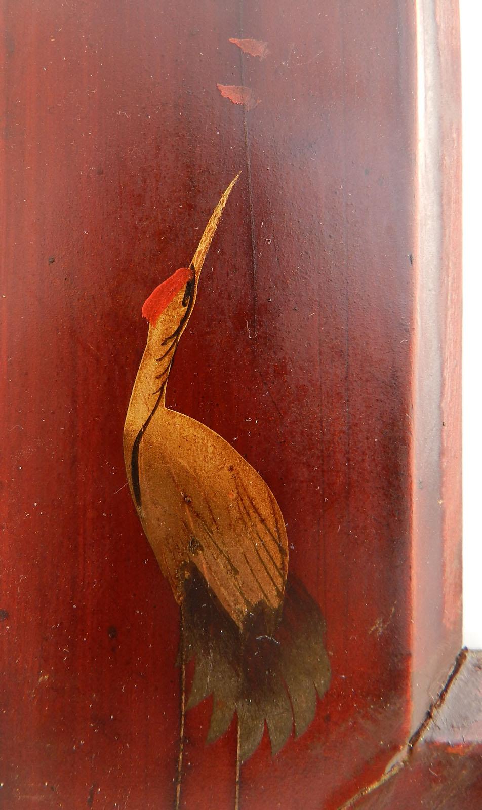 Paar Bilderrahmen Chinoiserie-Lack, 20. Jahrhundert (Ende des 20. Jahrhunderts)