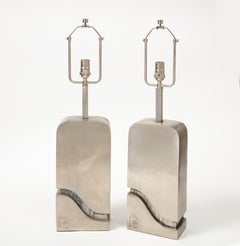Pair of Pierre Cardin Table Lamps, France, c. 1960