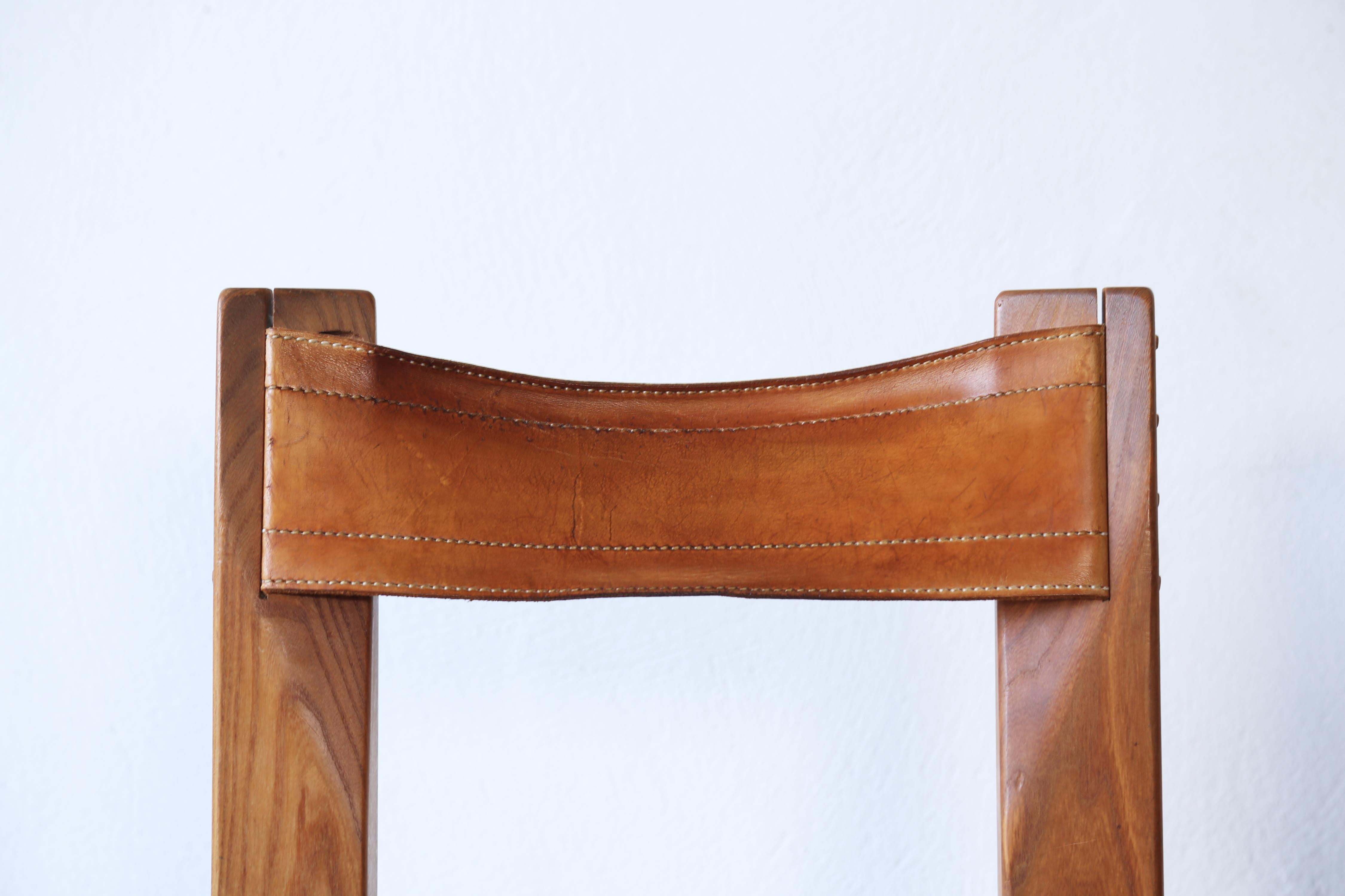 20th Century Pair of Pierre Chapo S11 Chairs, France, 1960s/70s For Sale