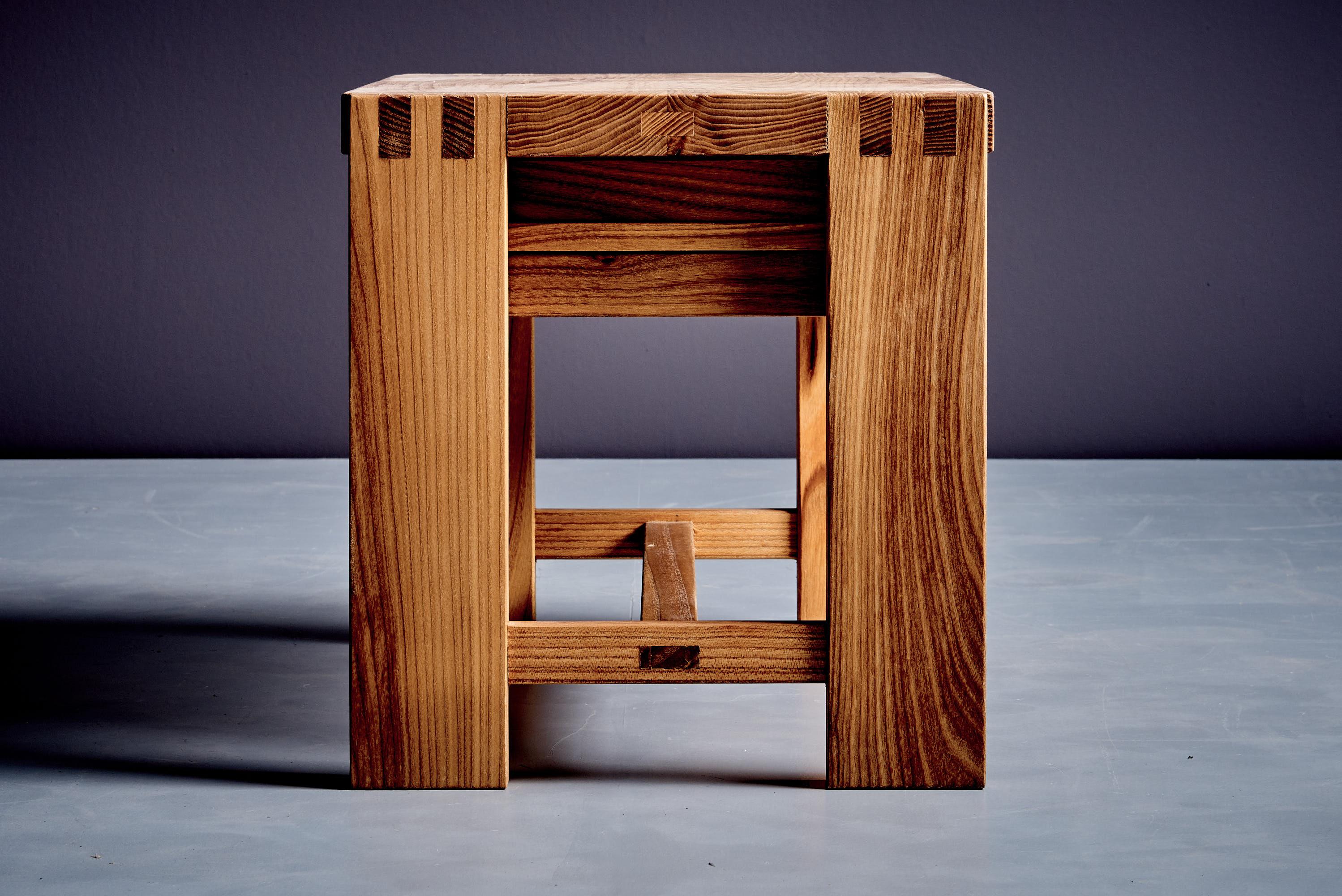 Paire de tables de chevet Pierre Chapo T07 en Wood Wood par Chapo Creation Excellent état - En vente à Berlin, DE