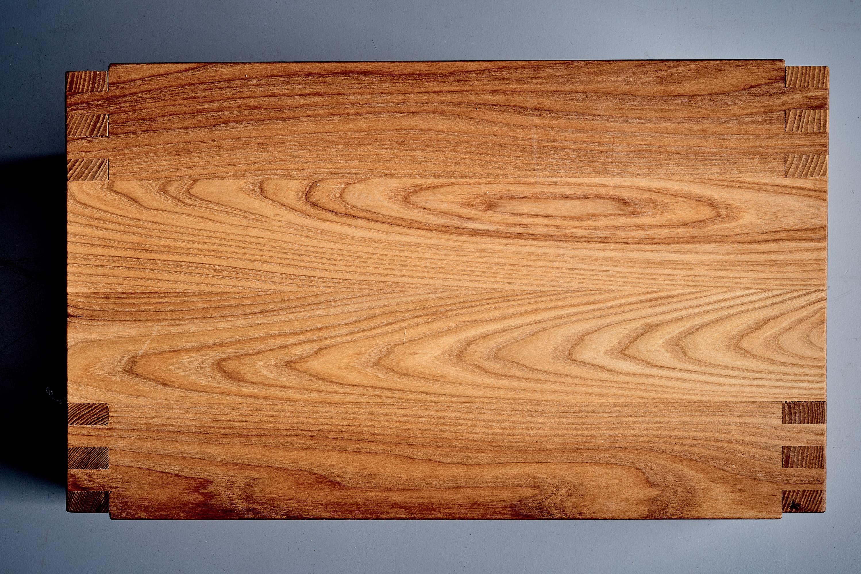 Orme Paire de tables de chevet Pierre Chapo T07 en Wood Wood par Chapo Creation en vente