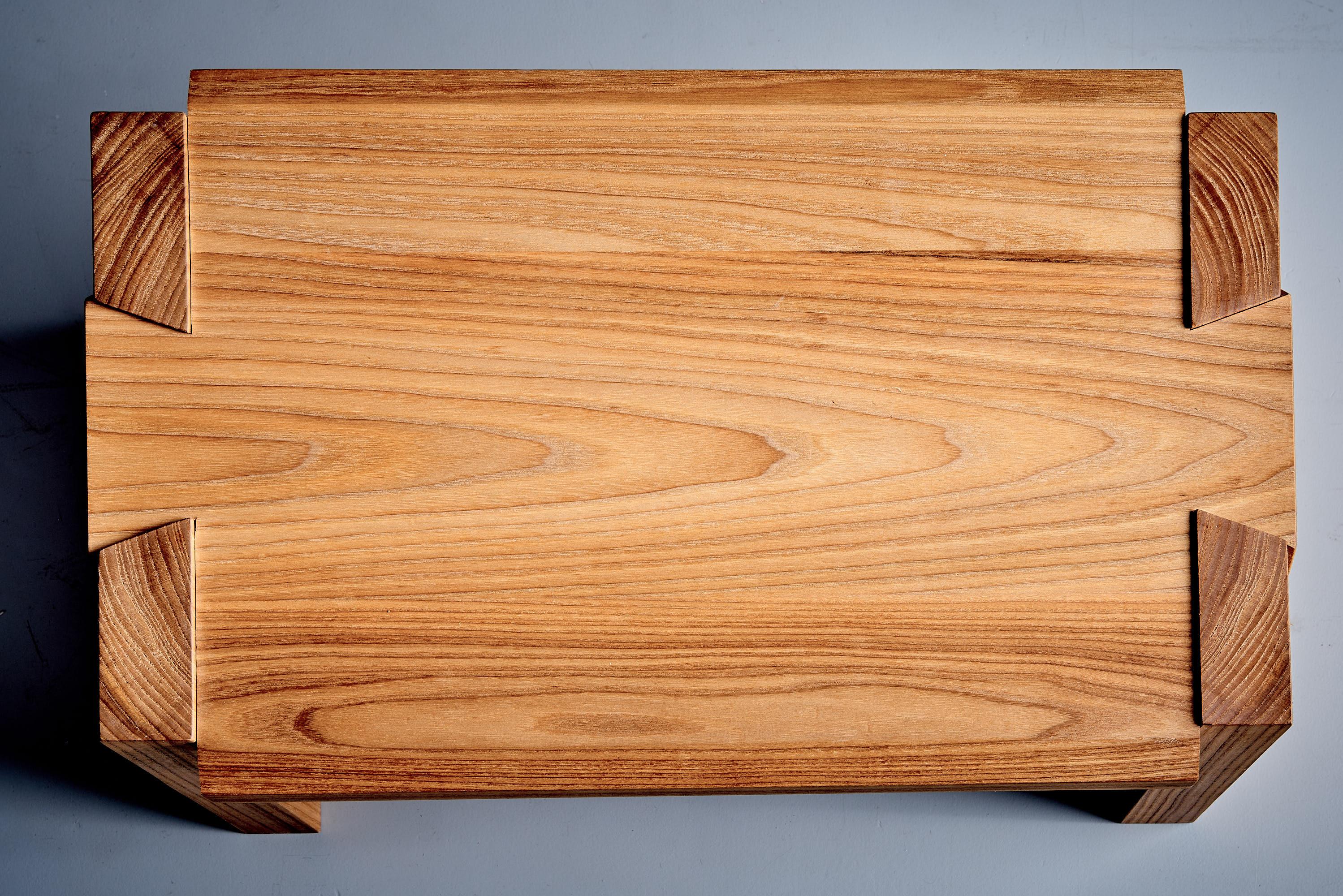 Paire de tables de chevet Pierre Chapo T38 en Wood Wood par Chapo Creation en vente 3