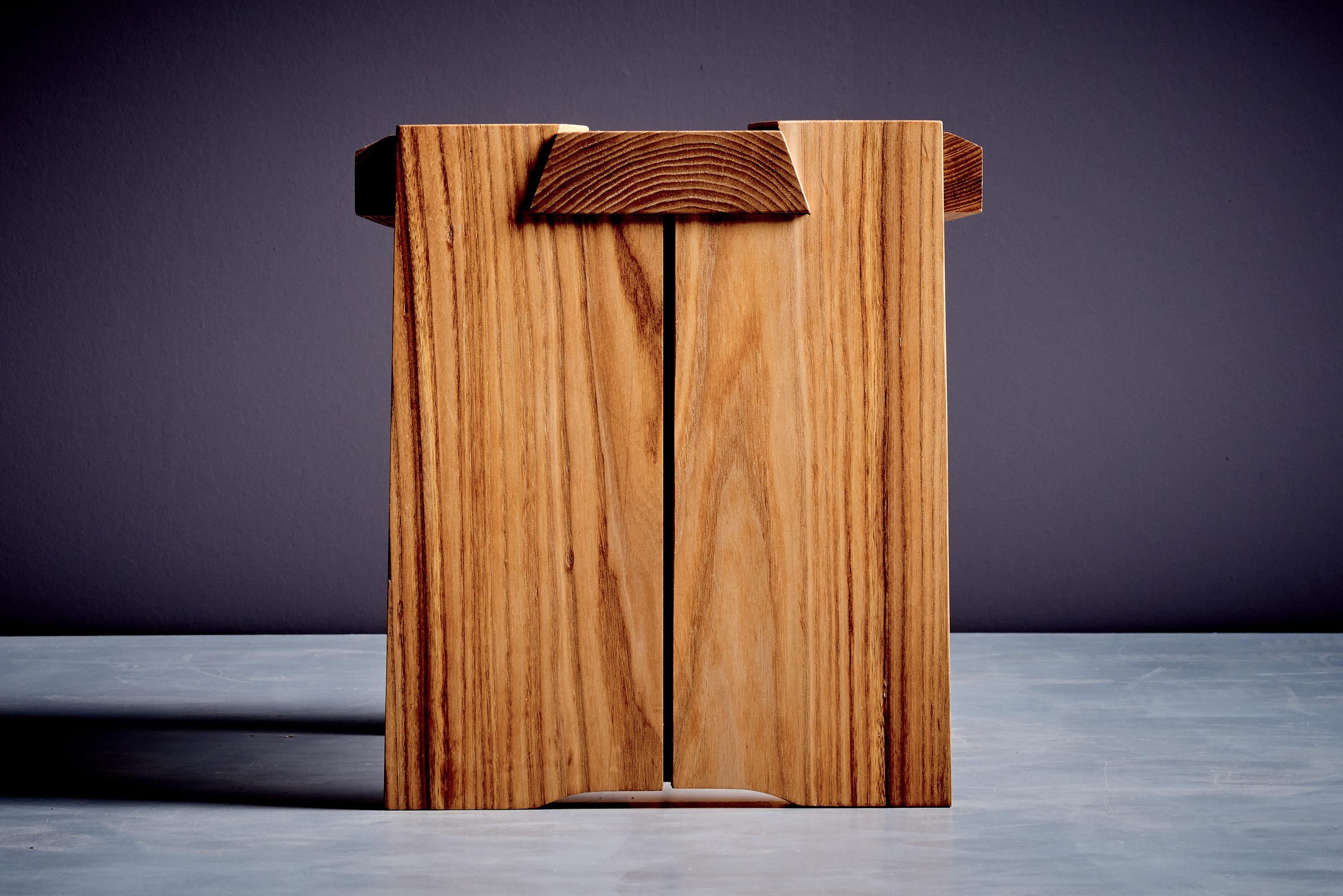 Paire de tables de chevet Pierre Chapo T38 en Wood Wood par Chapo Creation en vente 5