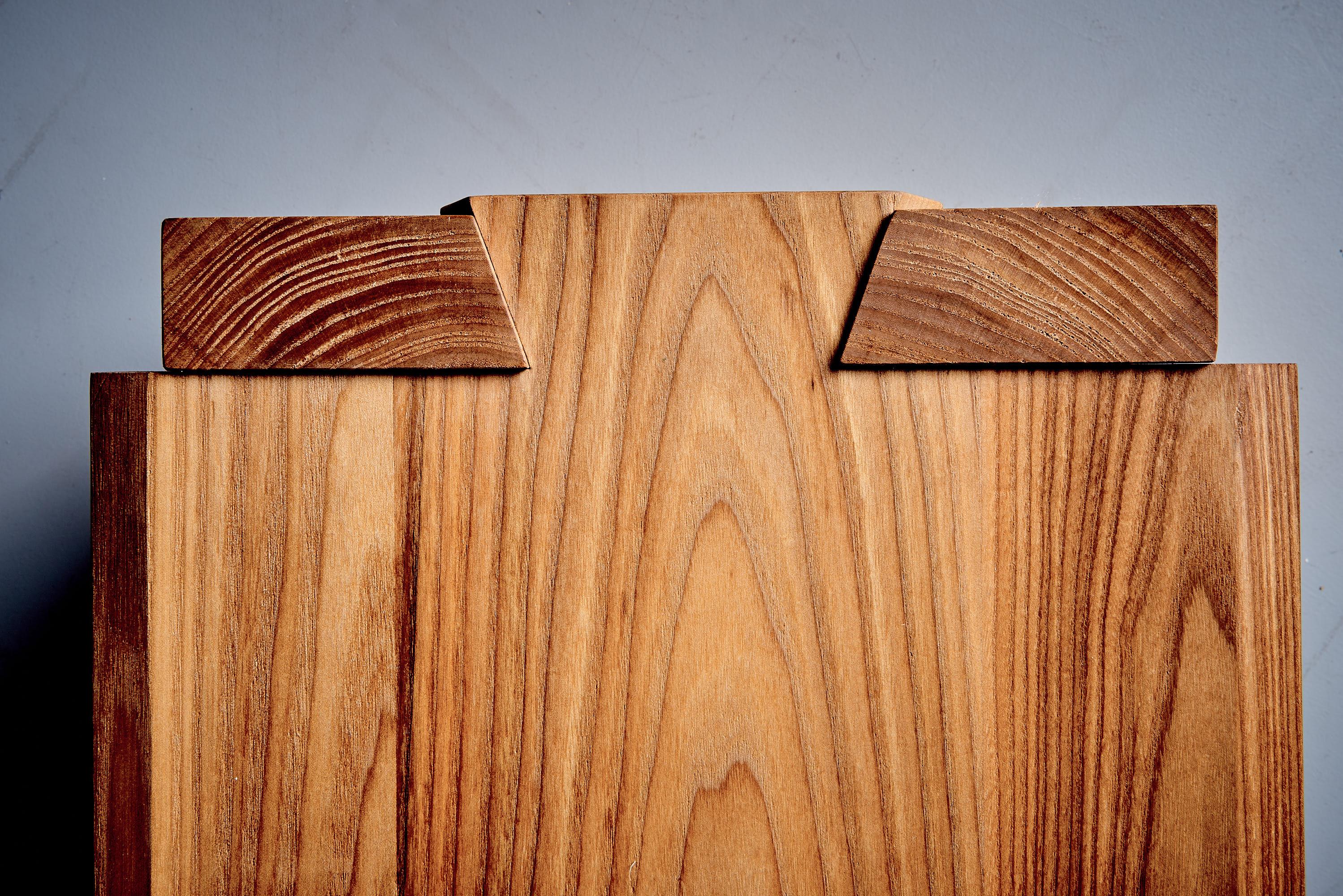 Paire de tables de chevet Pierre Chapo T38 en Wood Wood par Chapo Creation en vente 6