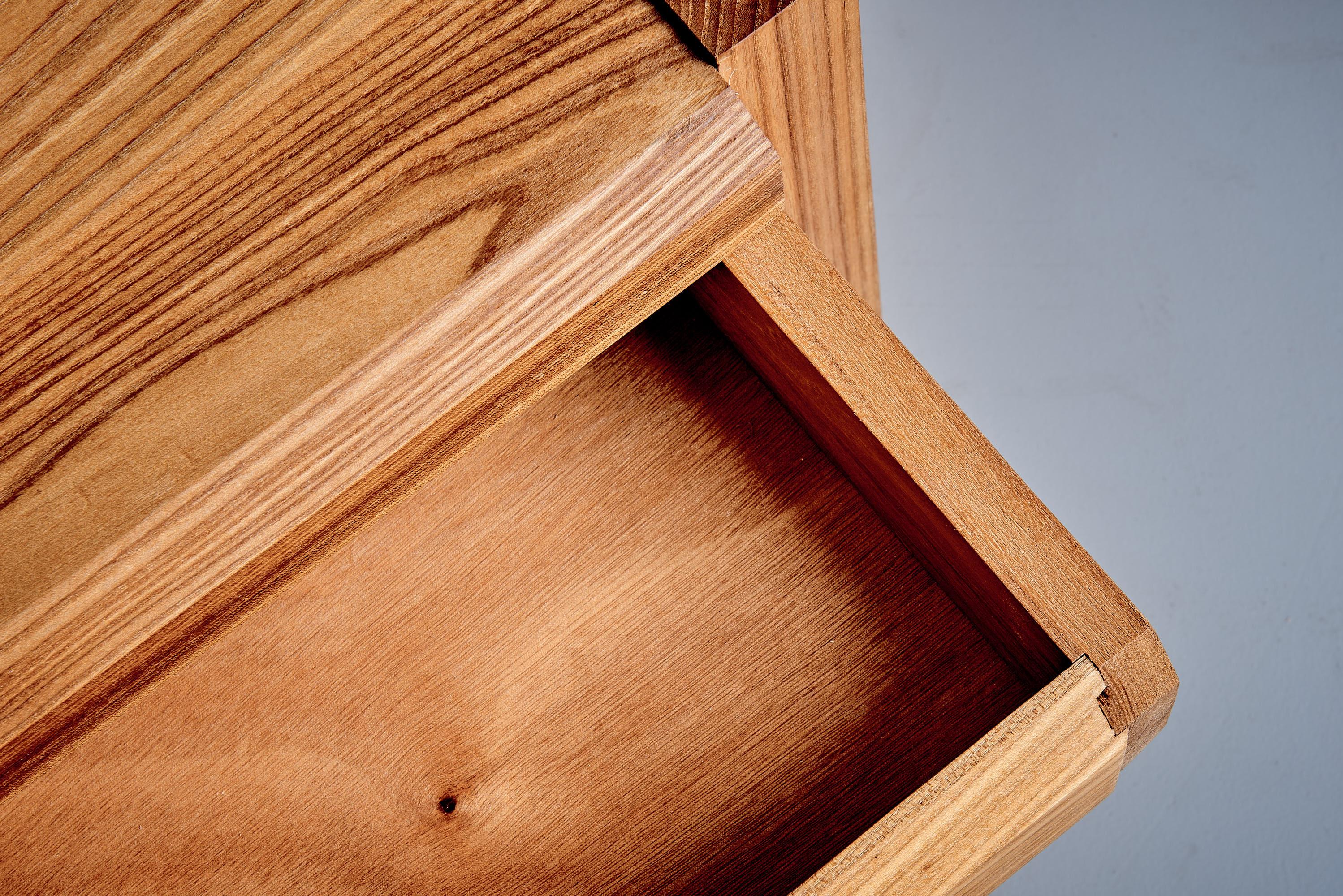 Paire de tables de chevet Pierre Chapo T38 en Wood Wood par Chapo Creation en vente 11