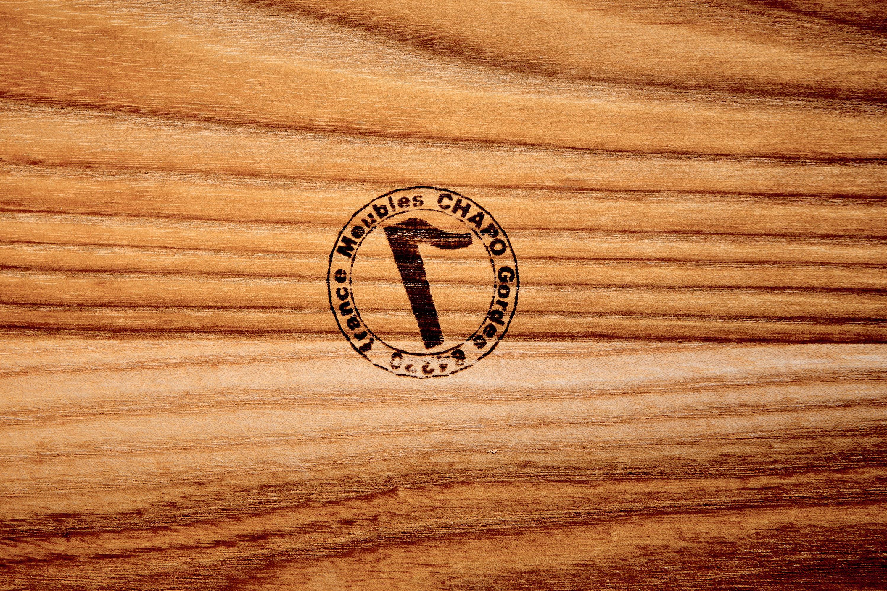 Paire de tables de chevet Pierre Chapo T38 en Wood Wood par Chapo Creation en vente 13