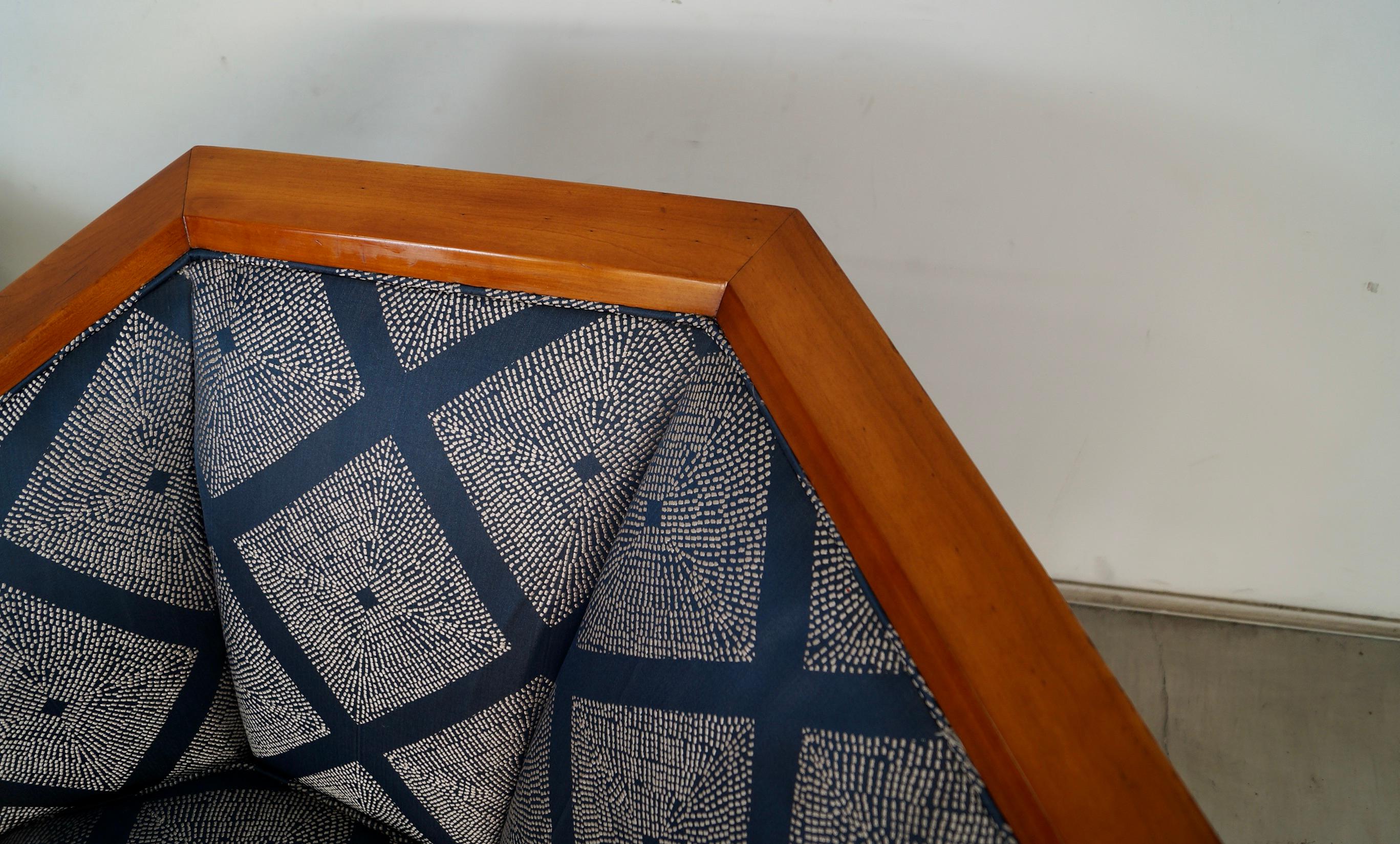 Coppia di sedie da salotto in stile Art Deco di Pierre Chareau in vendita 6