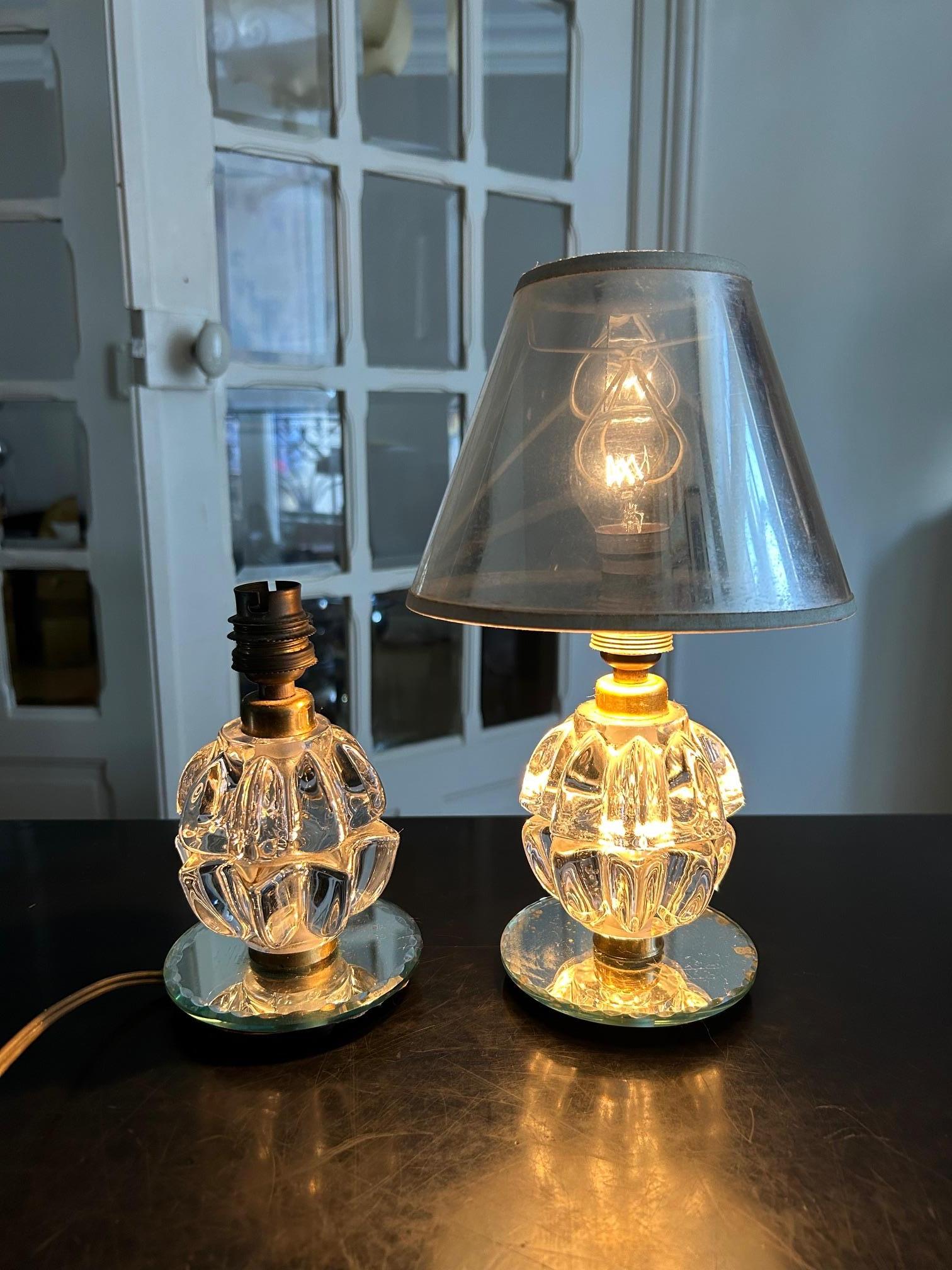Paire de lampes de table Pierre d'Avesn en vente 5