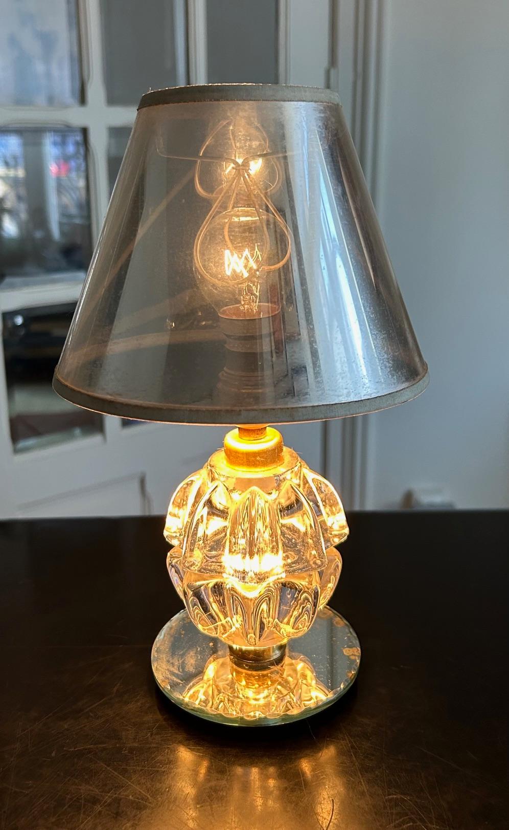 Paire de lampes de table Pierre d'Avesn en vente 2