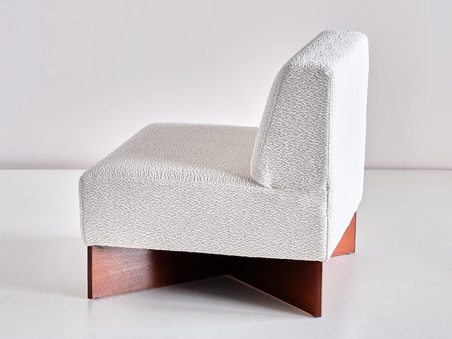 Tissu Paire de chaises du Capitole Pierre Guariche pour Les Huchers-Minvielle, France, 1960