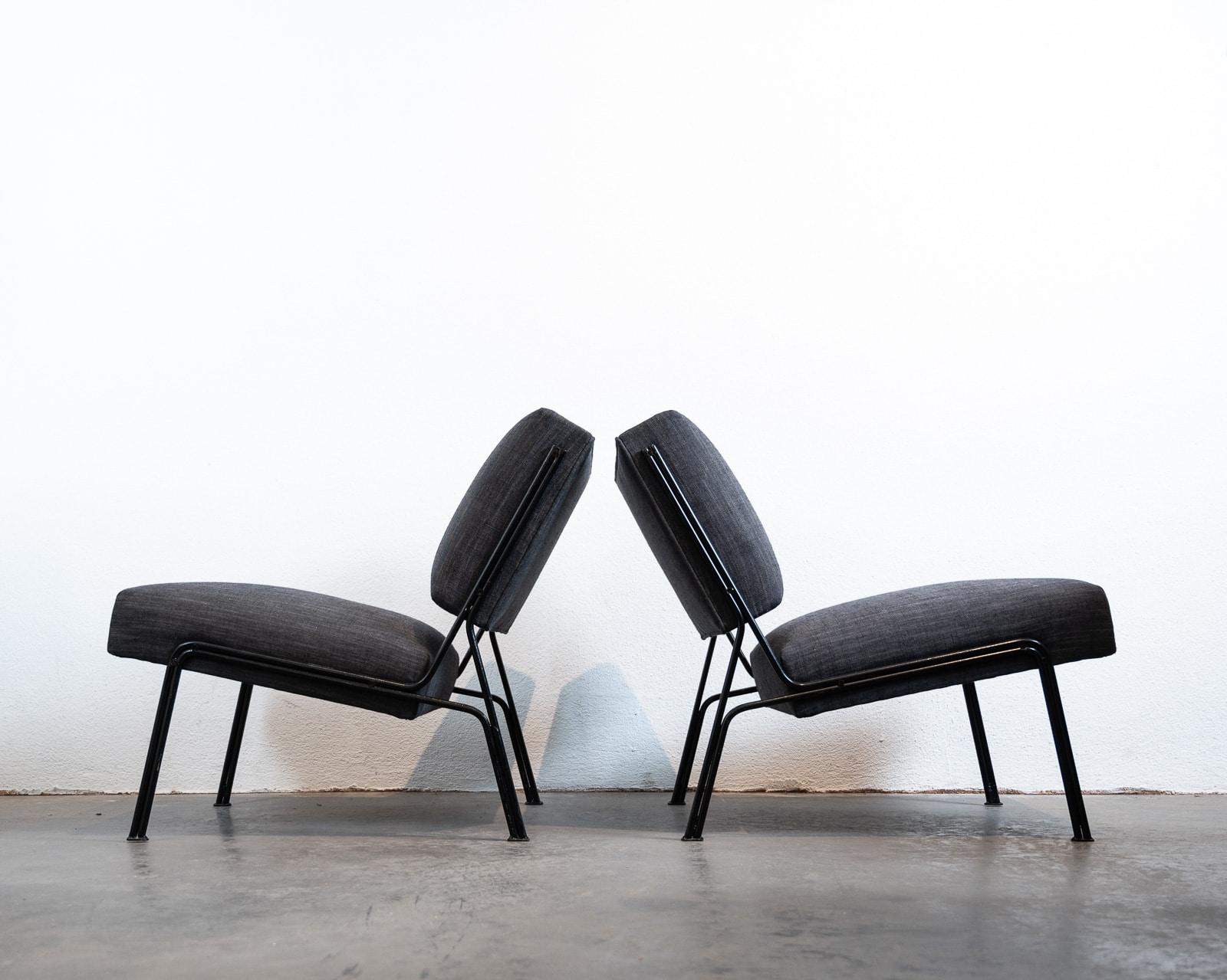 Pair of Pierre Guariche G2 Chairs by Arp 1