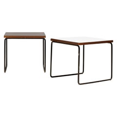 Pair of Pierre Guariche "VOLANTE" Tables for Steiner 