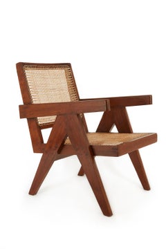 Pair of Pierre Jeanneret Easy Chairs