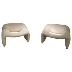 Pair of Pierre Paulin Armchairs Pair of Pierre Paulin Armchairs