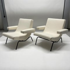 Pair of Pierre Paulin CM 194 Armchairs for Thonet, France, circa 1958