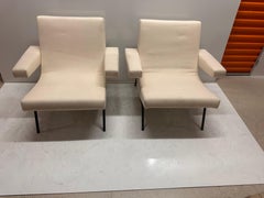 Coppia di poltrone Pierre Paulin CM 195 per Thonet Francia CIRCA 1958